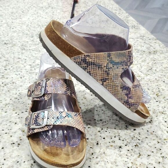 ✨️ Natural Walk leather sandals by esmara, size 8 - Picture 3 of 9